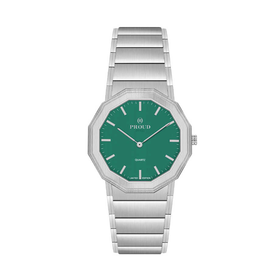 Y24TS(23PR005S)-B-SGreen ساعة براود أستيل