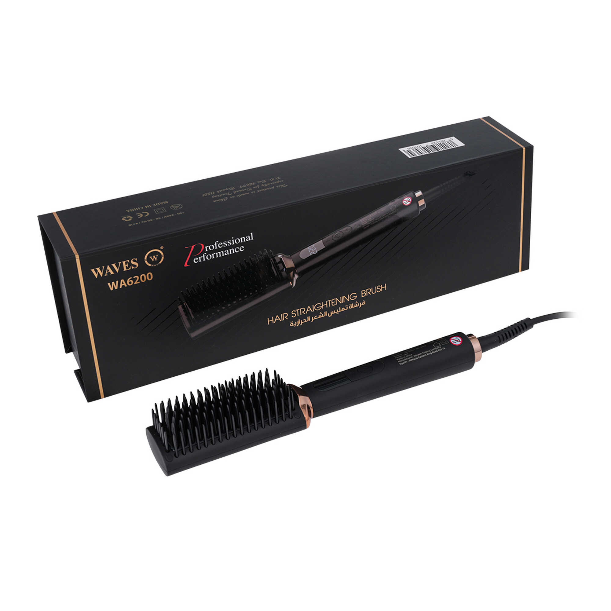فرشاة تمليس الشعر ويفز WA6200 1x2