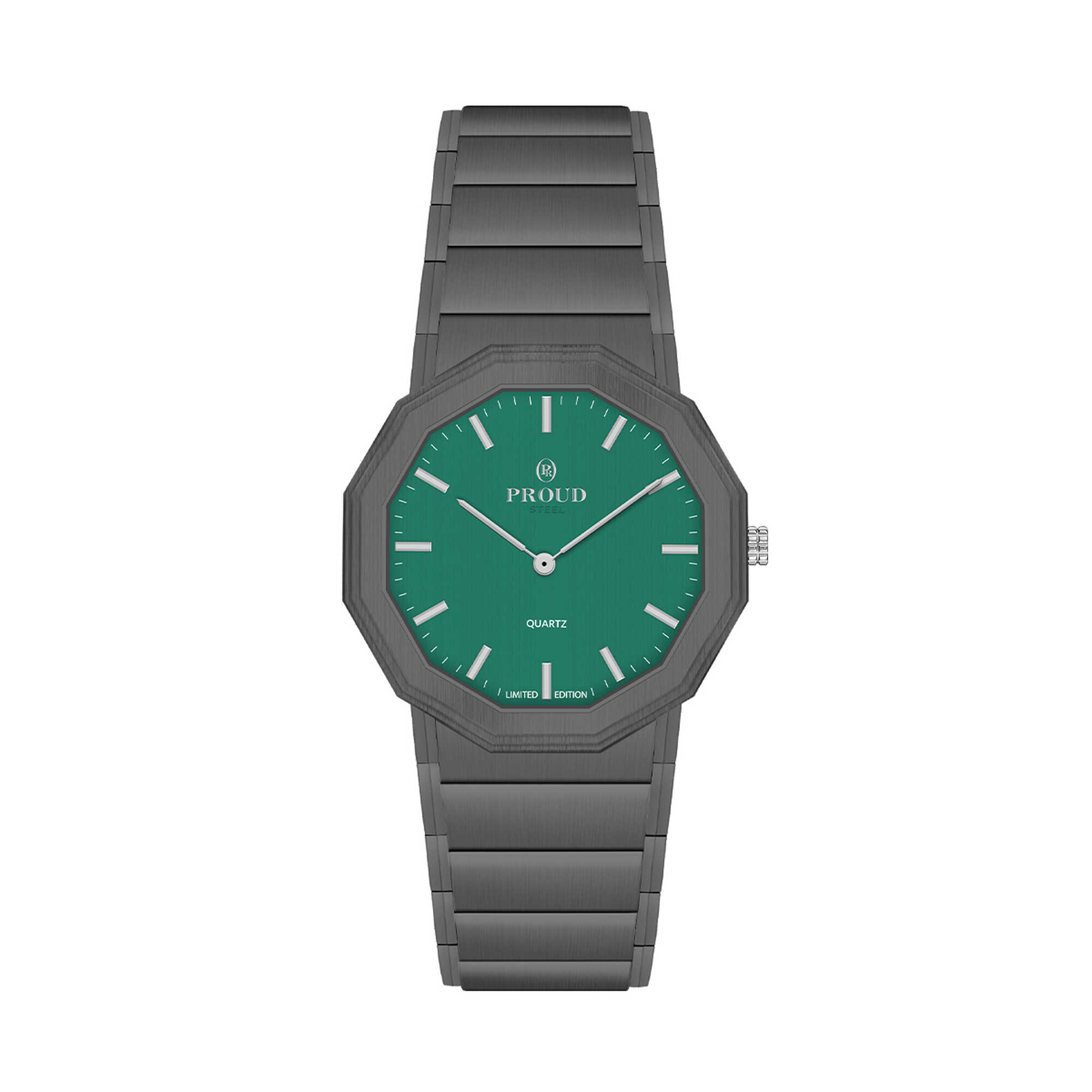 Y24TS(23PR005S)-C-Gray ساعة براود أستيل
